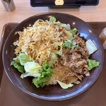 すき家 - 料理写真:牛あいがけタコライス大盛 920円