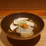 日本料理 幸庵 - 鱧と松茸の煮物椀
