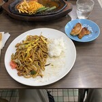 角屋食堂 - 3分の1位で相方からパス