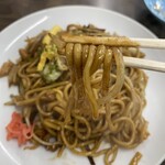 角屋食堂 - 麺、モチモチで美味い