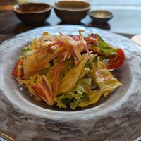 ステーキ＆ワイン いしざき - サラダ