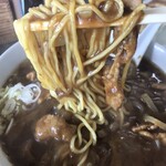 天紅 - 縮れ麺に絡んで美味しい