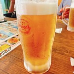 PIZZERIA CARINO UMIKAJI - オリオンビール生