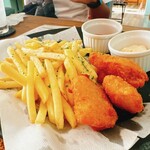 PIZZERIA CARINO UMIKAJI - フィッシュ＆チップス