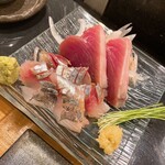 すし おおまさ - 鯵、カツオ