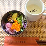 しろくろ食堂 - スープ・サラダ