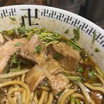 スパイス・ラー麺 卍力 西葛西店 - 肉切れっぱし
