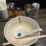 スパイス・ラー麺 卍力 西葛西店 - ごちそうさまでした