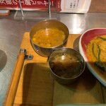 ゼロワンカレーA.o.D - ラッサム、サンバル