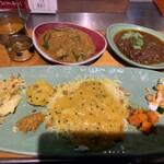 ゼロワンカレーA.o.D - ミールス2種