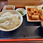 みよし食堂 - バラ定食（1,000円）