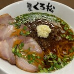 麺屋くろ松 - 台湾まぜそば（汁ありのラーメンに変身っ！）