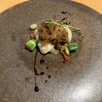 ザ・パシフィックハーバー - 焼き鱧と鳴門産レンコンのバルサミコ酢