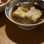 やきとりの一平 - 揚げ出し豆腐