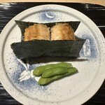 富小路 やま岸 - 海苔巻きで