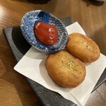 焼き鳥・肉刺し すみか - もちもちチーズ餅