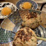 焼き鳥・肉刺し すみか - すみかの黄金つくね