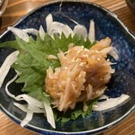 焼き鳥・肉刺し すみか - 梅水晶