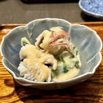 大阪 松下 - ハモのぬた和え