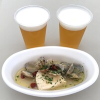 GLICINE di ACQUA PAZZA - アクアパッツァと生ビール