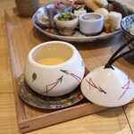 お料理 ちゃとら - 新生姜の茶碗蒸し