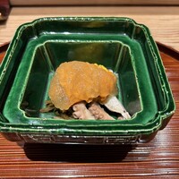 京味 もと井 - イイダコ、ホワイトアスパラ