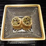 富小路 やま岸 - 干しゼンマイの信田巻