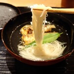 富小路 やま岸 - 鮎素麺