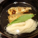 富小路 やま岸 - 鮎素麺