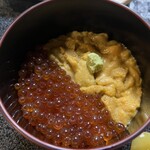 美国観光ハウス - 朝から丼です。贅沢〜