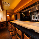 薪焼うなぎ 銀座おのでら - カウンター席