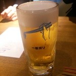 魚シャブリ - 生ビール