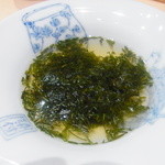 まんてん鮨 - ぎばさ(秋田の海草）