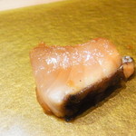 まんてん鮨 - さわらたまねぎつけ