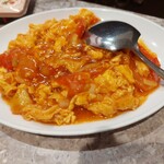 大衆酒場 酔仙 - トマトと玉子炒め