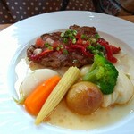 清泉寮本館レストラン - フジザクラポークのグリル　2150円