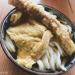麺紡 - 持ち帰り麺と出汁ときつねとちく天