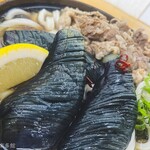 麺紡 - なす肉ぶっかけ