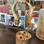 さぎり屋 - 塩焼きです、良い色ですね