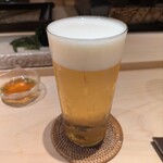 254747180 - 生ビール（アサヒ熟撰）