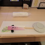 すしざんまい匠 - カウンター席です。