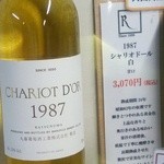 MARUFUJI WINERY - 熟成期間24年昭和62年のワイン