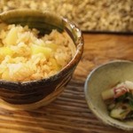 守破離 - 帆立とジャガイモの炊き込みご飯