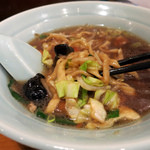 いっしょもりてい - 最後はスープに投入