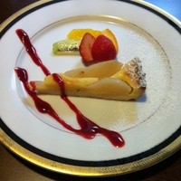 ステーキハウス 優味 - 洋ナシのタルト♪