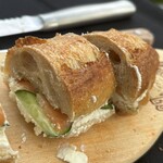 ダヴィッド パン - サーモンのサンドイッチ