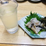 喫酒 フグさん - 真ツブ貝は最近のお気に入りなのです。