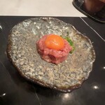 焼肉 拍手喝采 - コース→拍手喝采ユッケ