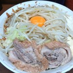 ラーメン二郎 横浜関内店 - 大・汁なし＋粉チーズ