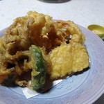 はつしろ - イカの天ぷら（2013.9）